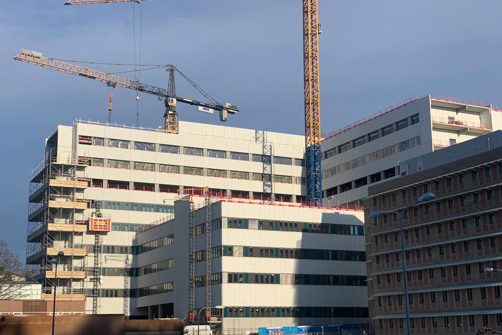 Byggprojektet Vårdbyggnad 61 Danderyd sjukhus